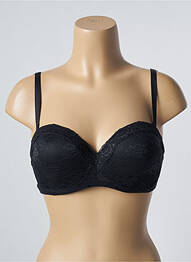 Sutien efect material satinat top sutien modelat negru MARKS AND SPENCER femme
