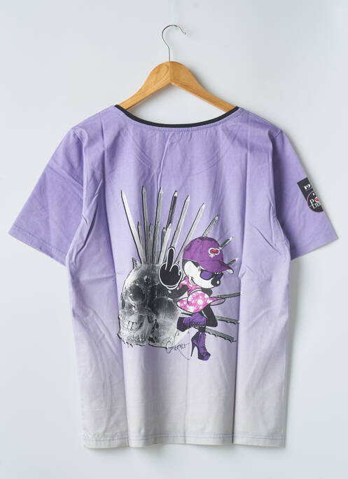 Tricou violet 12IA bărbat