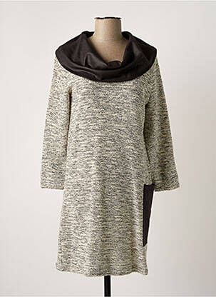 Rochie scurtă gri MA PETITE FIANCEE femeie