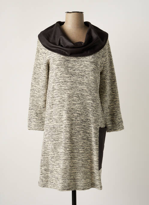 Rochie scurtă gri MA PETITE FIANCEE femeie