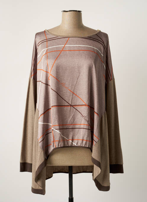 Tunică mâneci lungi bej ALAIN MURATI femeie