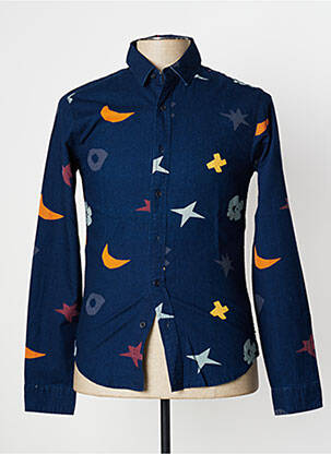 Cămașă cu mâneci lungi albastru SCOTCH & SODA bărbat