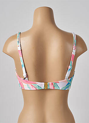 Sutien de costum de baie elasticitate top bentiță roz MARIE JO femeie