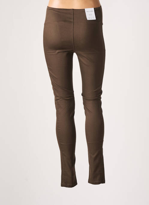 Jegging maro CAMAIEU femeie
