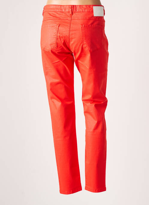 Pantalon slim portocaliu ONE STEP femeie