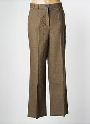 Pantalon larg verde IKKS femeie