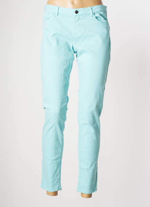 Pantalon 7/8 albastru ONE STEP femeie