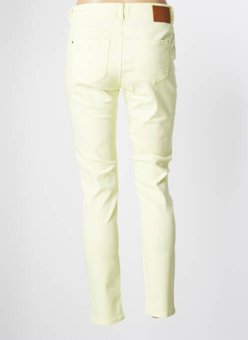 Blugi cu croială slim verde ONE STEP femeie