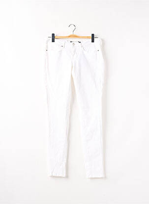 Blugi skinny push-up talie joasă alb GUESS femeie