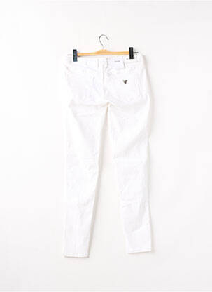 Blugi skinny push-up talie joasă alb GUESS femeie
