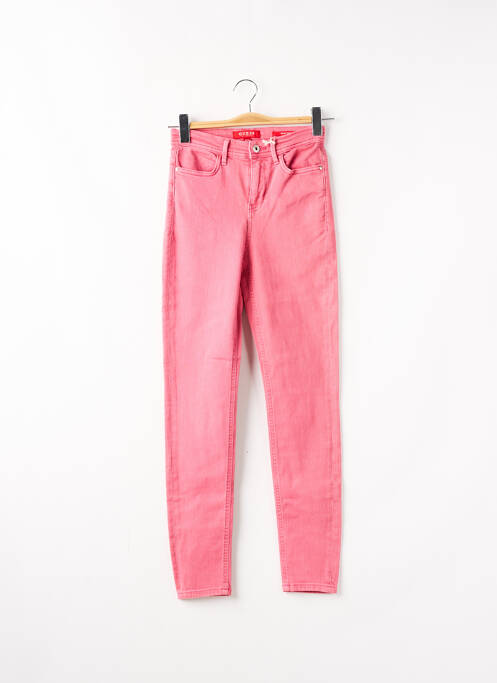 Blugi skinny roz GUESS femeie