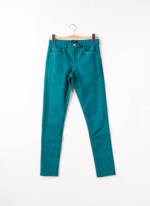 Pantalon slim verde IKKS femeie