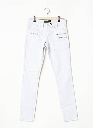 Blugi cu croială slim albastru IKKS femeie