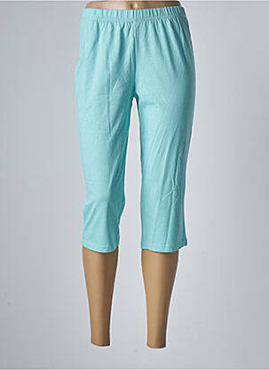 Pantalon trei sferturi albastru DAMART femeie