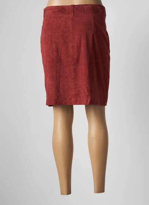 Fustă midi maro ONE STEP femeie