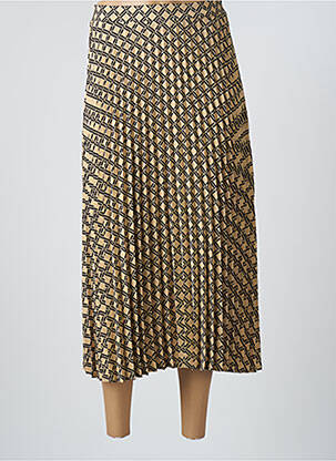 Fustă lungă bej SALSA femeie