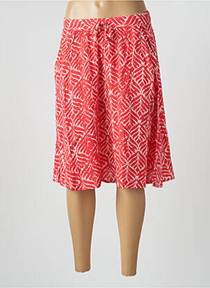 Fustă midi roșu DAMART femeie