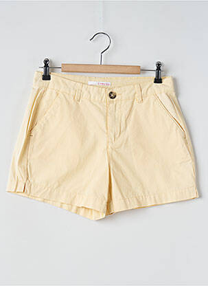 Șort galben CAMAIEU femeie