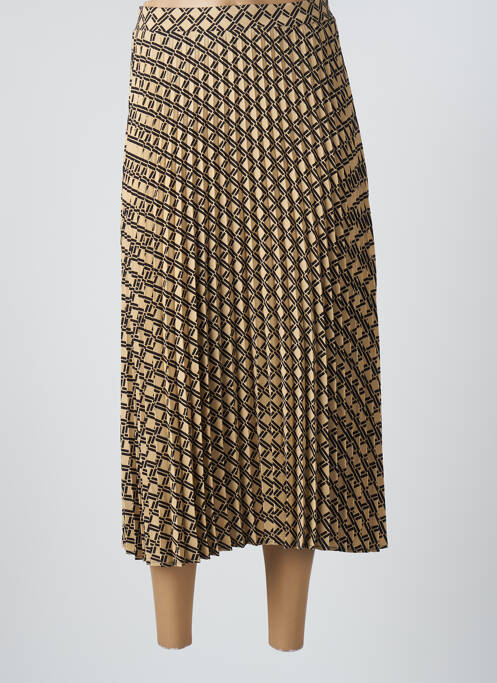 Fustă lungă bej SALSA femeie