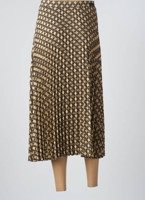 Fustă lungă bej SALSA femeie