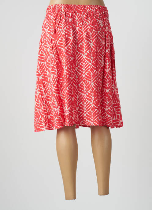 Fustă midi roșu DAMART femeie