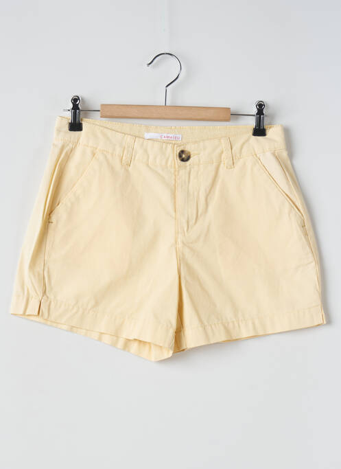 Șort galben CAMAIEU femeie