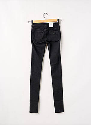 Pantalon slim conic mărime normală negru GUESS femeie