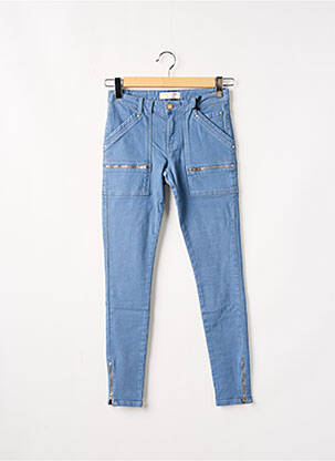 Pantalon slim conic mărime normală albastru IKKS femeie