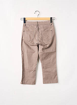 Pantalon trei sferturi buzunare gri CAMAIEU femeie