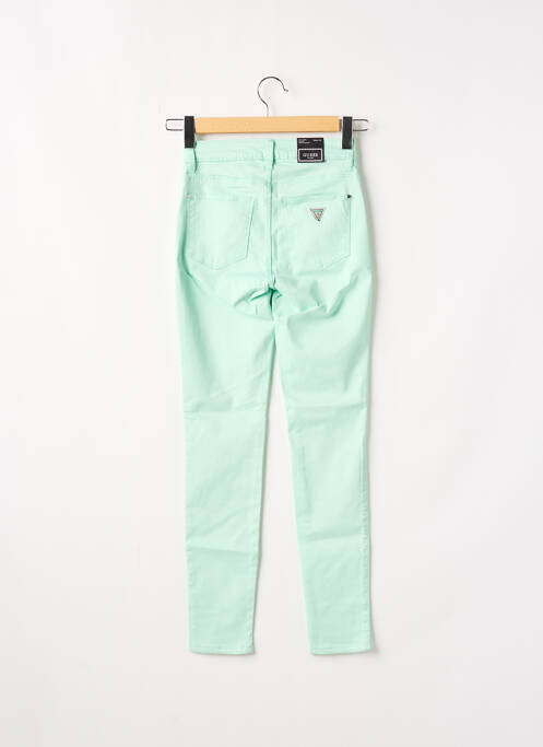 Pantalon slim verde GUESS femeie