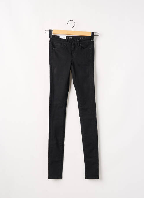 Pantalon slim negru GUESS femeie