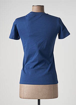 Tricou serigrafie mâneci scurte albastru GUESS femeie