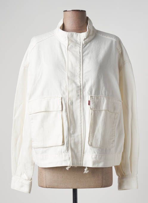 Jachetă de blugi bej LEVIS femeie