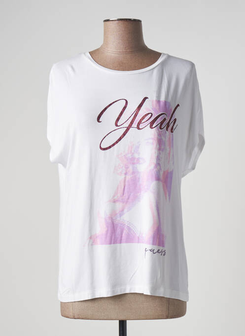Tricou alb GUESS femeie