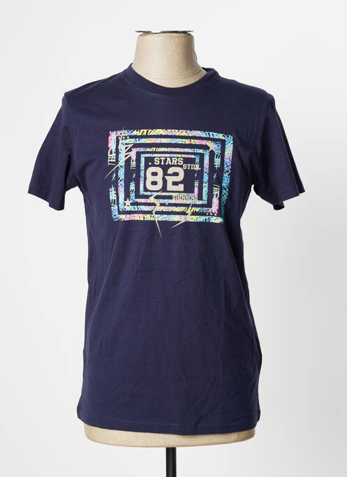 Tricou albastru FINE LOOK bărbat