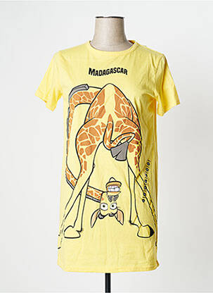 Cămașă de noapte galben UNDIZ femeie