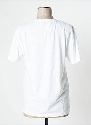 Tricou croială dreaptă mâneci scurte bej UNDIZ femeie
