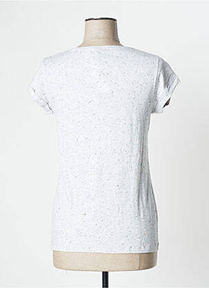 Tricou croială dreaptă mâneci scurte gri UNDIZ femeie