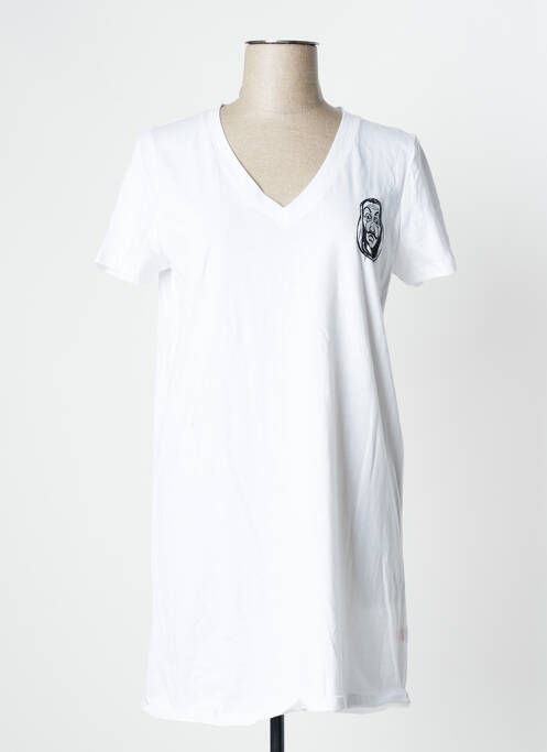 Cămașă de noapte alb UNDIZ femeie