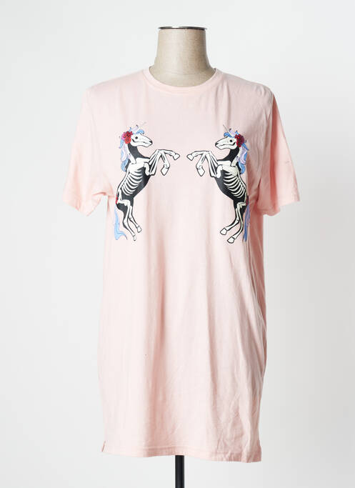 Cămașă de noapte roz UNDIZ femeie