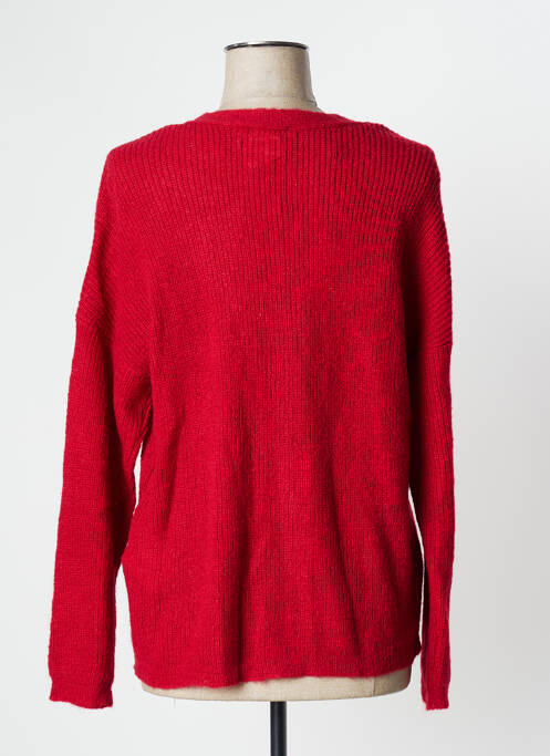 Vestă cu mâneci lungi roșu CAMAIEU femeie