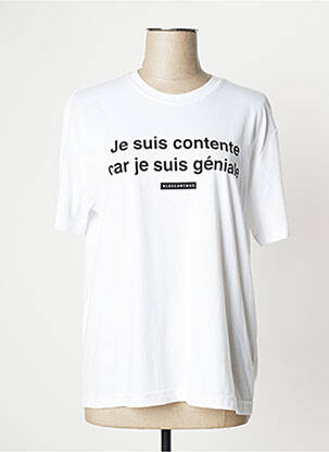 Tricou alb UNDIZ femeie