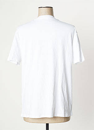 Tricou imprimeu fantezie mâneci scurte alb UNDIZ femeie