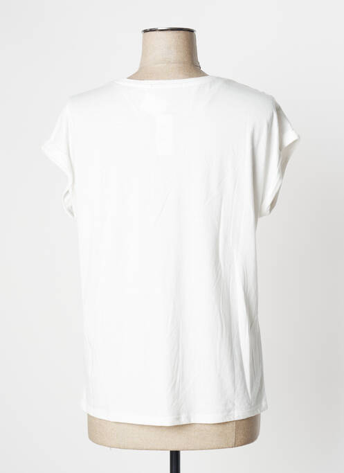 Tricou alb CAMAIEU femeie