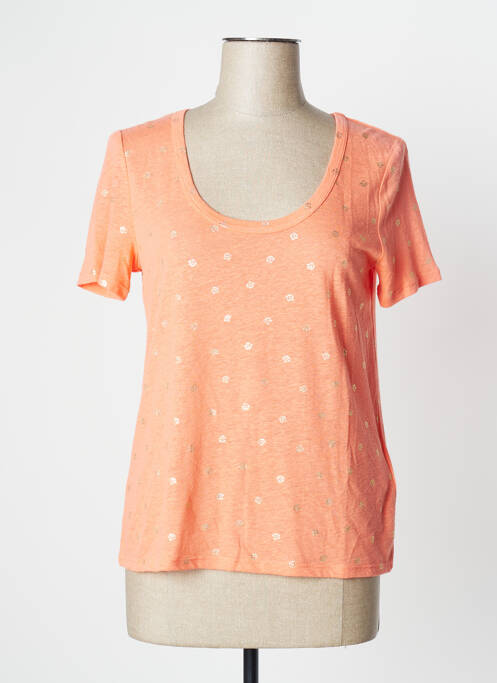 Top portocaliu CAMAIEU femeie