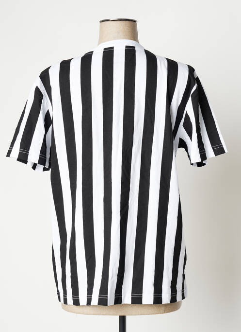 Tricou croială dreaptă mâneci scurte negru UNDIZ femme