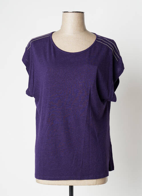 Top violet IKKS femeie