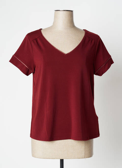 Top roșu CAMAIEU femeie