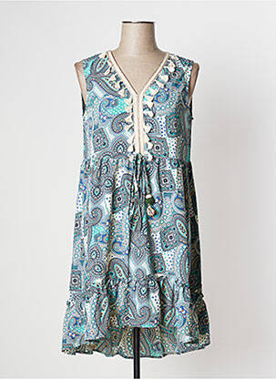 Rochie midi verde EMI-JO femeie