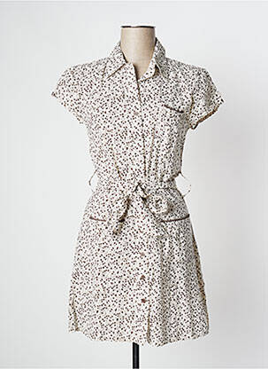 Rochie scurtă maro VILA femeie